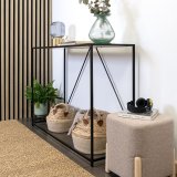 Sofabord Vinthera Moa Sort Beige 120 x 85 x 40 cm #5