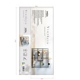 Sofabord Vinthera Moa Sort Beige 100 x 90 x 34 cm #2