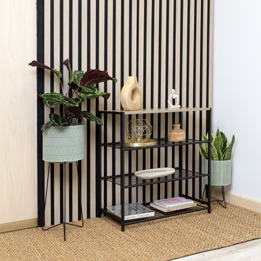 Hylder Vinthera Moa Metal Tr MDF 60 x 30 x 63,5 cm (3 enheder) #3
