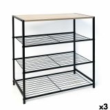 Hylder Vinthera Moa Metal Tr MDF 60 x 30 x 63,5 cm (3 enheder) #1