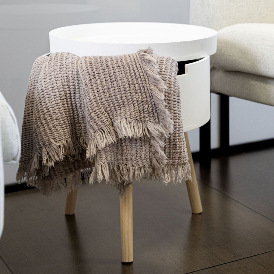 Sofabord Vinthera Moa Hvid Beige 38 x 43 cm (4 enheder) #2