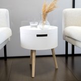 Sofabord Vinthera Moa Hvid Beige 38 x 43 cm (4 enheder) #3