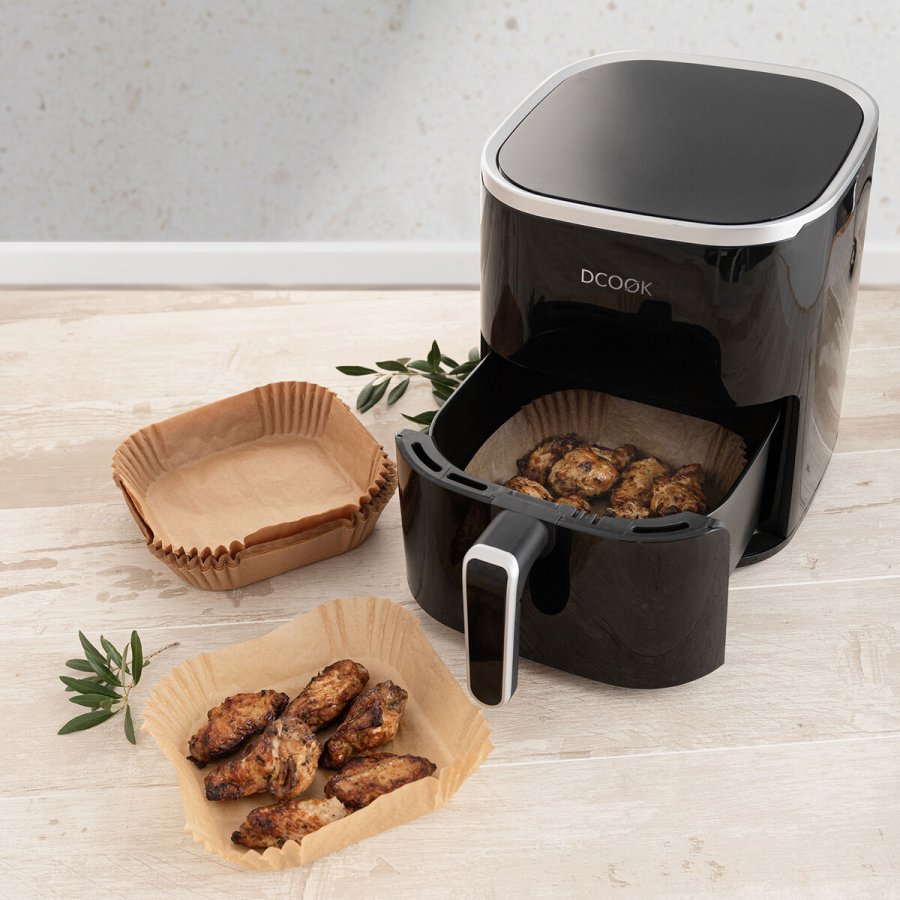 Air Fryer Kurv Quid Naturalia Papir 23 x 4,5 cm 50 enheder #2