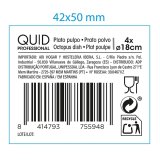 Snack bakke Quid Professional Pulpo Beige 18 cm 4 enheder #4