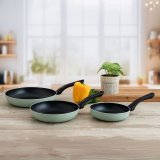St med Stegepander Quid Tropic Grn Metal 3 Dele #2