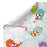 Sengetj st HappyFriday Mr Fox Little Birds Multifarvet Seng 80/90 2 Dele #6