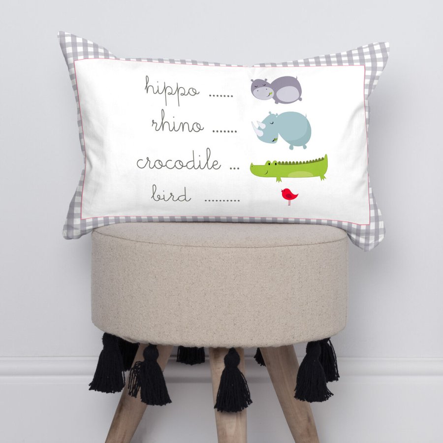 Pudebetrk HappyFriday Mr Fox Hippo Multifarvet 50 x 30 cm #3