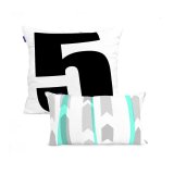 Pudebetrk HappyFriday Blanc Five  Multifarvet 2 Dele #1