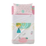 Sengetj st HappyFriday Mr Fox Pumpkin Multifarvet Vugge til baby 2 Dele #1