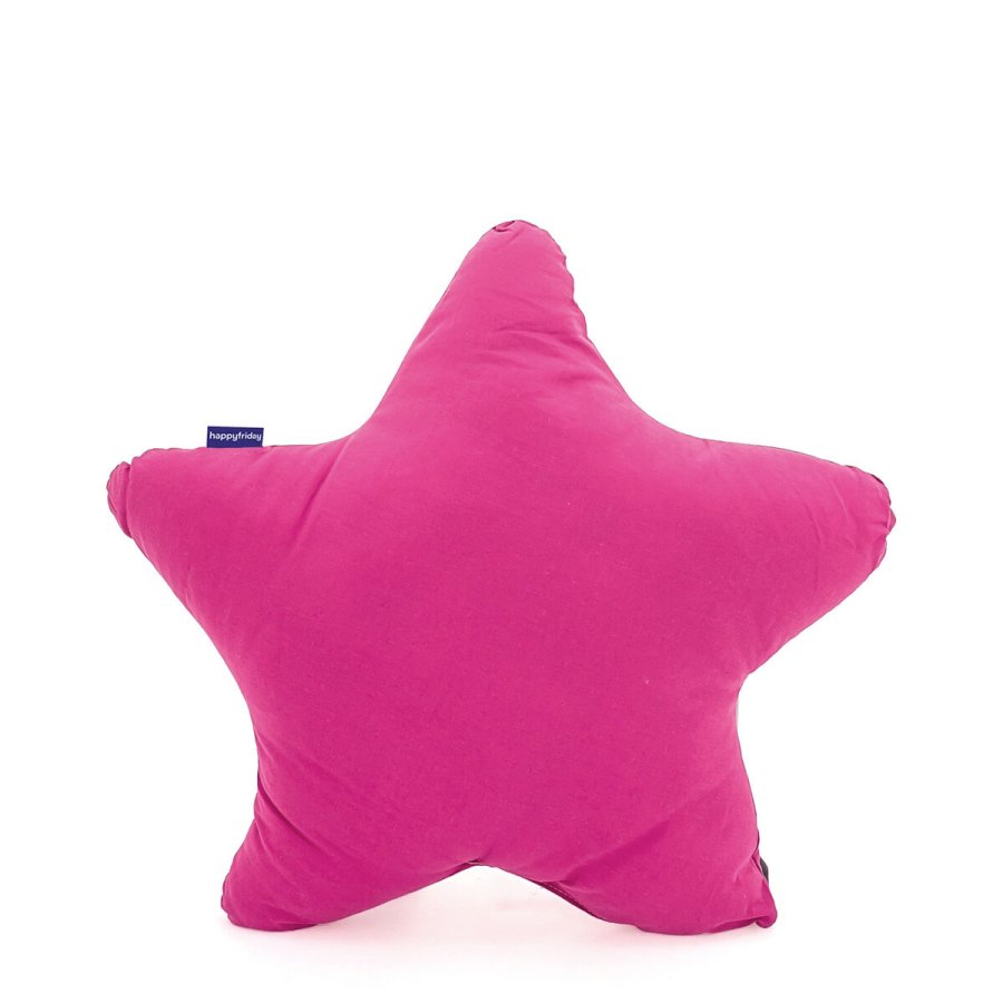 Pude HappyFriday Basic Fuchsia Stjerne 50 x 50 cm #1