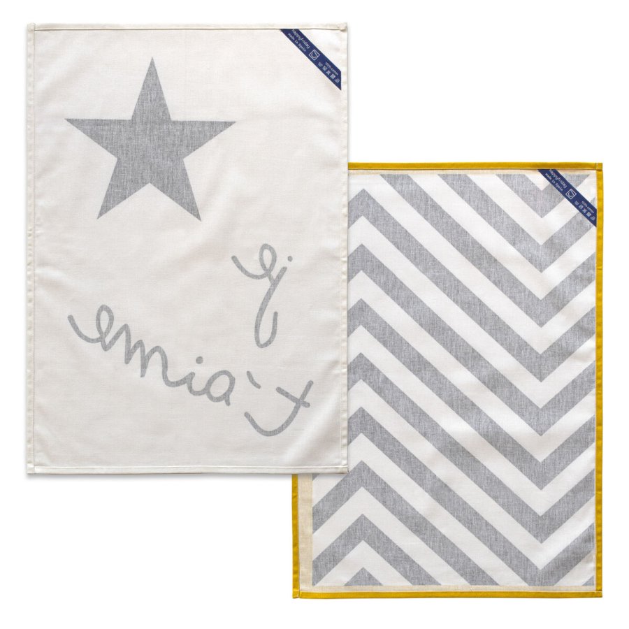 Karklud HappyFriday Blanc Amour Multifarvet 70 x 50 cm (2 enheder) #21