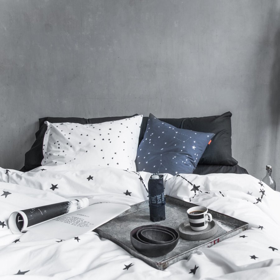 Pudebetrk HappyFriday Blanc Constellation Multifarvet 2 Dele #4