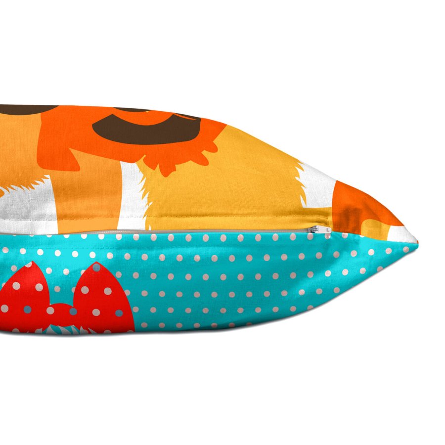 Pudebetrk HappyFriday Mr Fox Dogs Multifarvet 50 x 30 cm #4