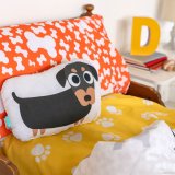 Dynebetrk st HappyFriday Mr Fox Dogs Multifarvet Seng 105 2 Dele #16