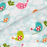 Sengetj st HappyFriday Mr Fox Little Birds Multifarvet Seng 105 2 Dele #4