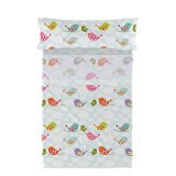 Sengetj st HappyFriday Mr Fox Little Birds Multifarvet Seng 105 2 Dele #1