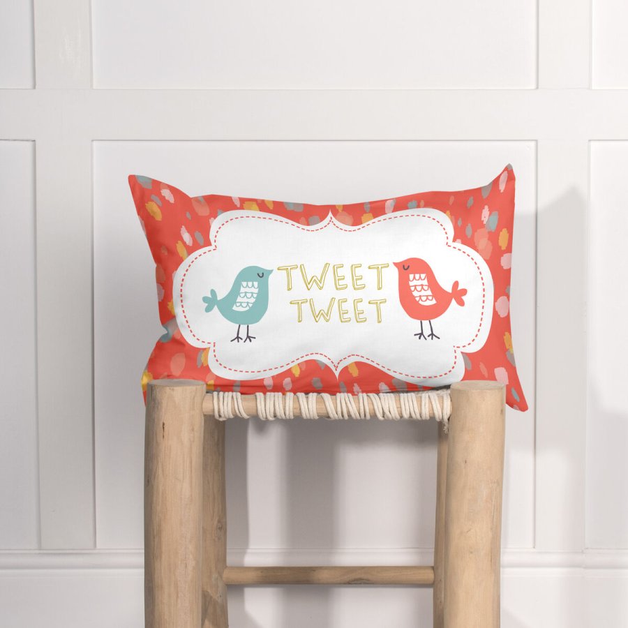 Pudebetrk HappyFriday Moshi Moshi Woodland Multifarvet 50 x 30 cm #5