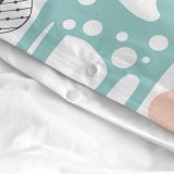 Dynebetrk st HappyFriday Moshi Moshi Woodland Multifarvet Vugge til baby 2 Dele #31