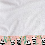 Hndkldest HappyFriday Moshi Moshi Panda Garden Pink 2 Dele #16