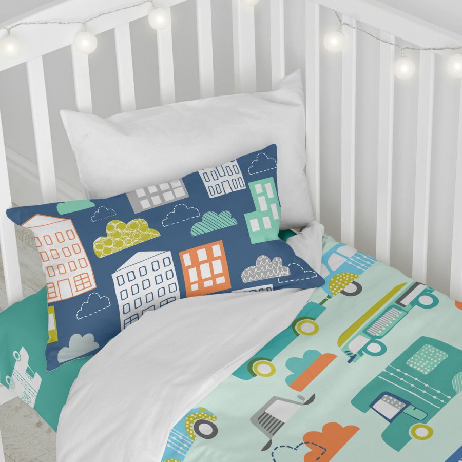 Dynebetrk st HappyFriday Moshi Moshi Holidays Multifarvet Vugge til baby 2 Dele #11