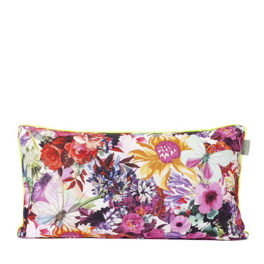 Pudebetrk HappyFriday HF Living Flowery Multifarvet 50 x 30 cm #1
