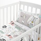 Dynebetrk st HappyFriday Moshi Moshi Best Buddies Multifarvet Vugge til baby 2 Dele #16