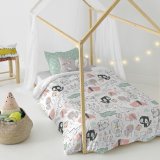 Dynebetrk st HappyFriday Moshi Moshi Best Buddies Multifarvet Seng 80 2 Dele #11