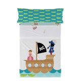 Sengetj st HappyFriday Mr Fox Flying Boy Multifarvet 2 Dele #1