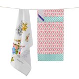 Karklud HappyFriday Floral Branch Multifarvet 70 x 50 cm (2 enheder) #16