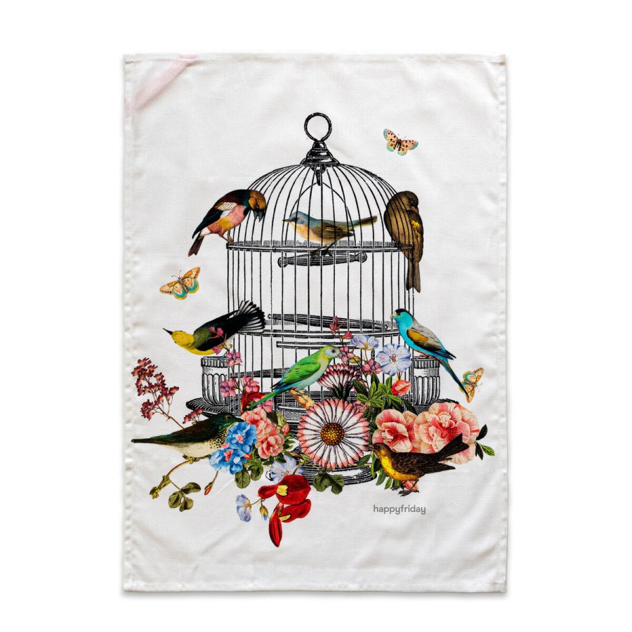 Karklud HappyFriday Hanging Garden  Multifarvet 70 x 50 cm (2 enheder) #6