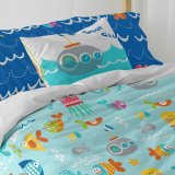 Pudebetrk HappyFriday Moshi Moshi Sea Life Multifarvet 50 x 30 cm #6