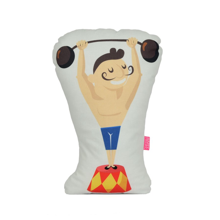 Pude HappyFriday Little W Fun circus Multifarvet 40 x 30 cm #1