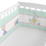 Barnesengbeskytter HappyFriday Mr Fox Pumpkin Multifarvet 210 x 40 cm #2