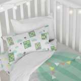 Dynebetrk st HappyFriday Happynois Air Balloon Multifarvet Vugge til baby 2 Dele #21