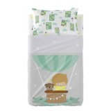 Sengetj st HappyFriday Happynois Air Balloon Multifarvet 2 Dele #1