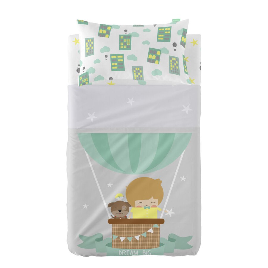 Sengetj st HappyFriday Happynois Air Balloon Multifarvet 2 Dele #1