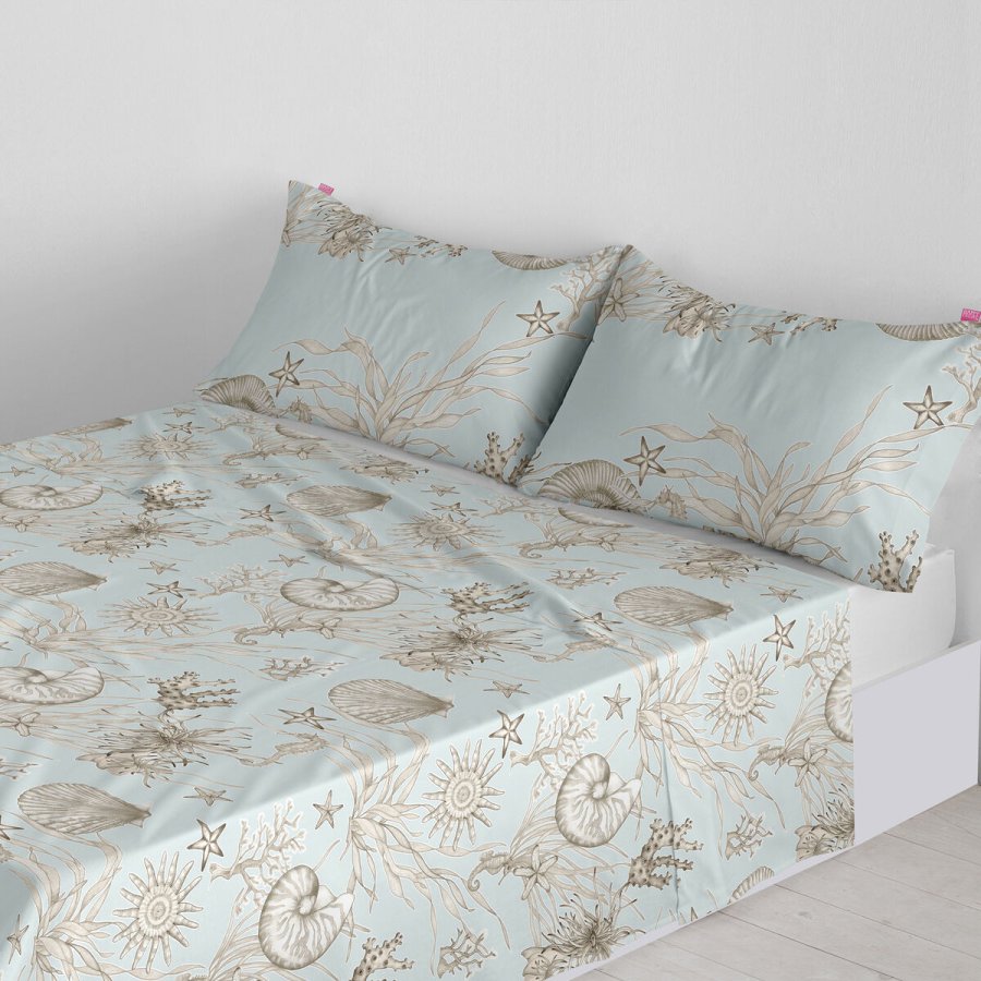 Toplagen HappyFriday Coral reef Multifarvet 240 x 270 cm #3