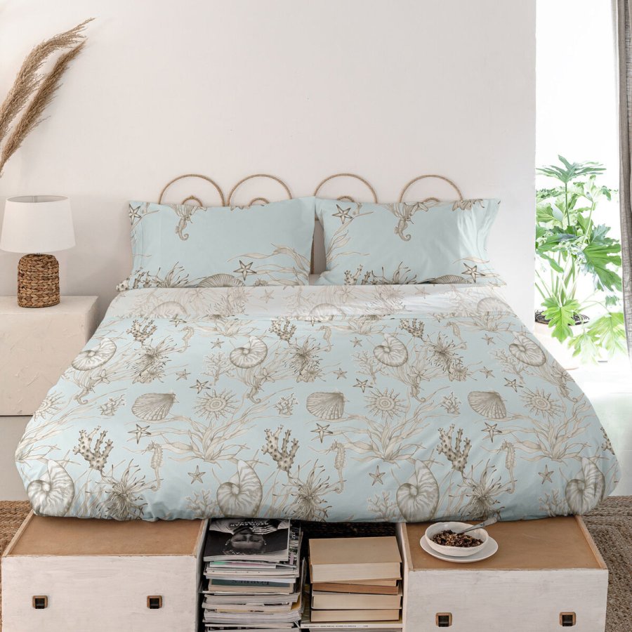 Toplagen HappyFriday Coral reef Multifarvet 240 x 270 cm #5