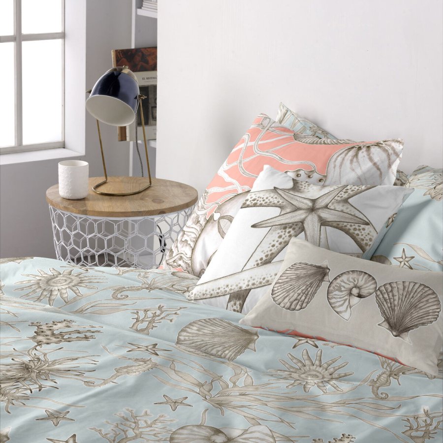 Pudebetrk HappyFriday Coral reef Multifarvet 60 x 60 cm #3