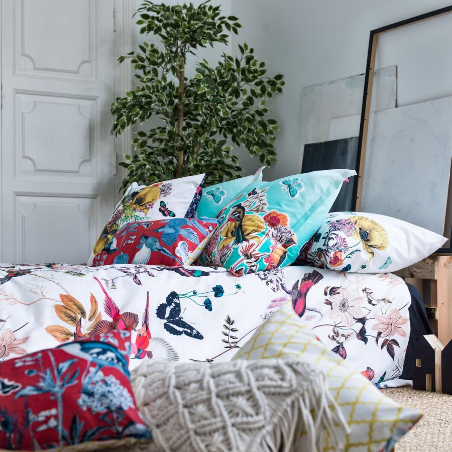 Nordisk cover HappyFriday Birds of paradise Multifarvet 140 x 200 cm #4