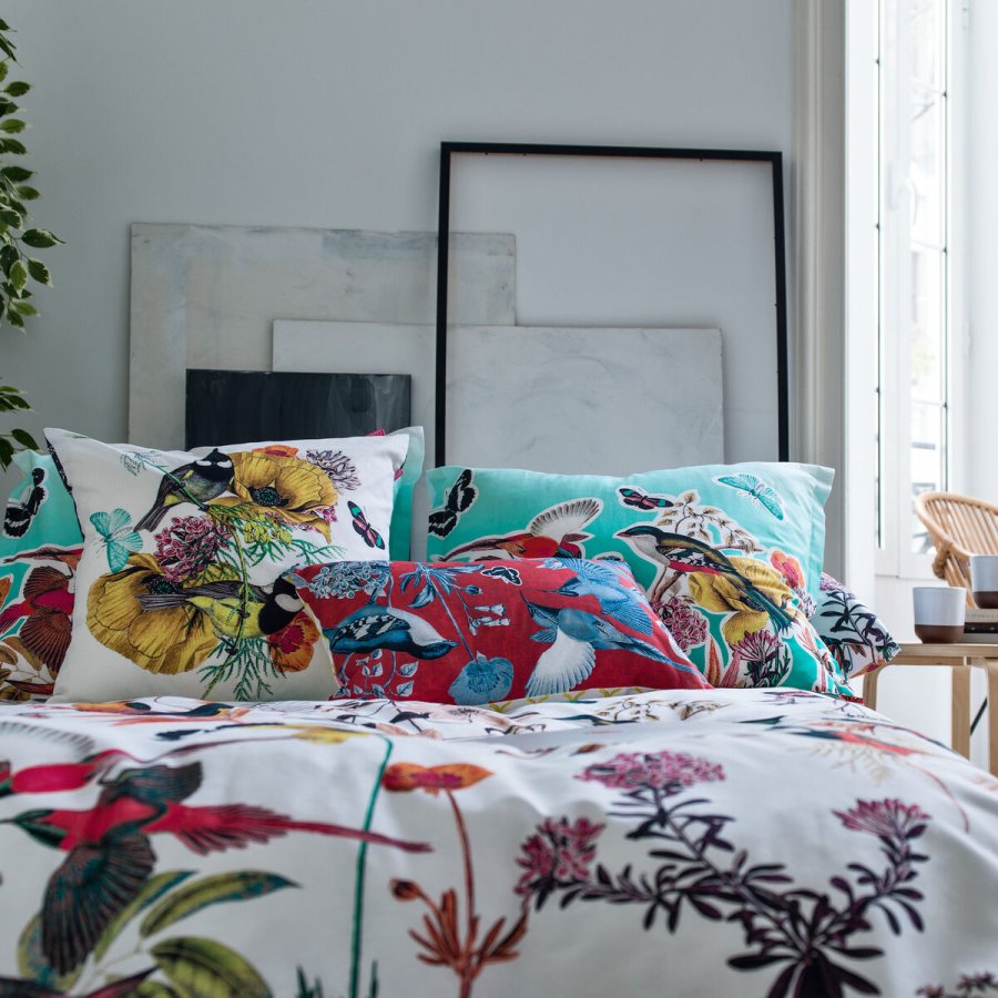 Nordisk cover HappyFriday Birds of paradise Multifarvet 140 x 200 cm #5