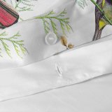 Nordisk cover HappyFriday Birds of paradise Multifarvet 140 x 200 cm #7