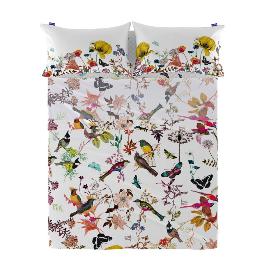 Toplagen HappyFriday Birds of paradise Multifarvet 210 x 270 cm #6