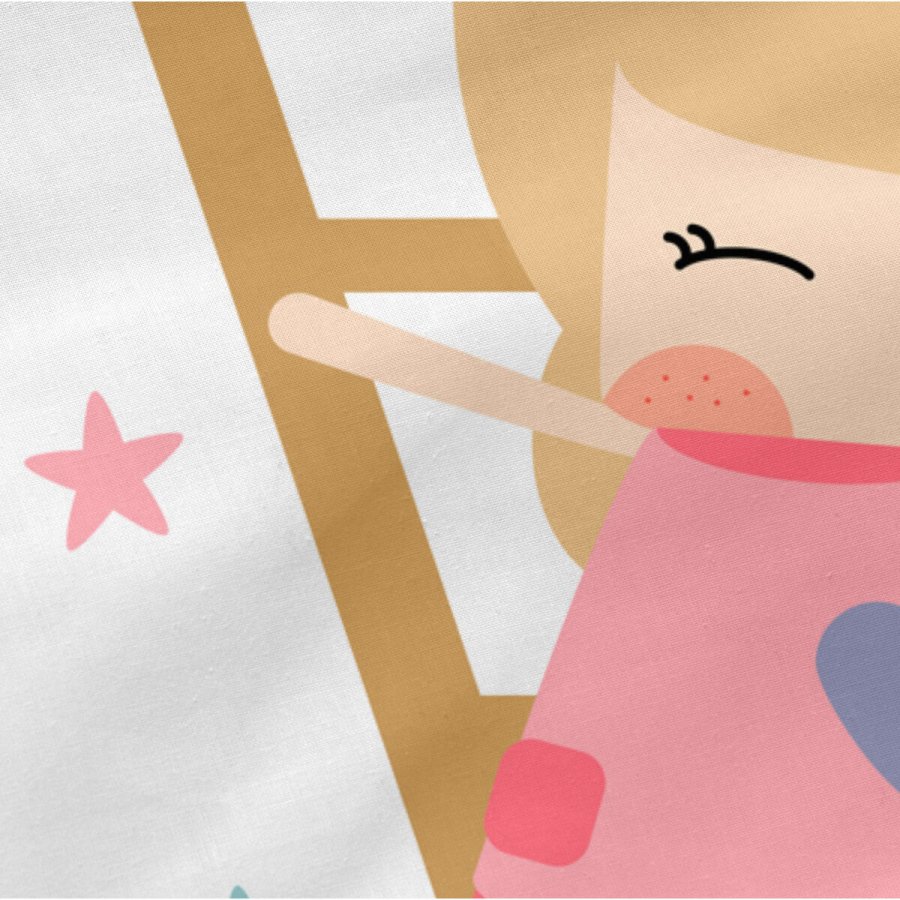 Barnesengbeskytter HappyFriday Happynois Moon dream Multifarvet 210 x 40 cm #5