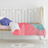 Dynebetrk st HappyFriday Happynois Moon Dream Multifarvet Vugge til baby 2 Dele #11