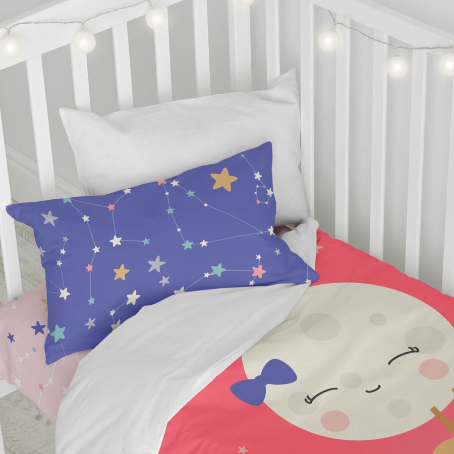 Dynebetrk st HappyFriday Happynois Moon Dream Multifarvet Vugge til baby 2 Dele #16