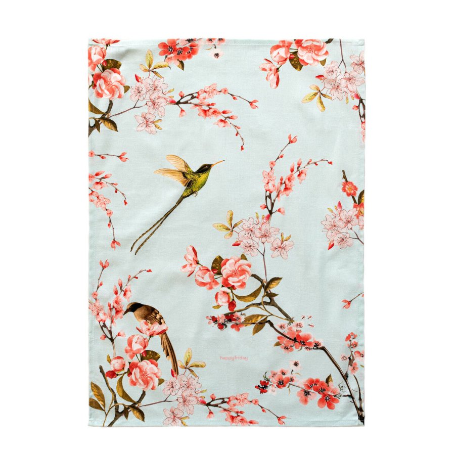 Karklud HappyFriday Chinoiserie Multifarvet 70 x 50 cm (2 enheder) #11