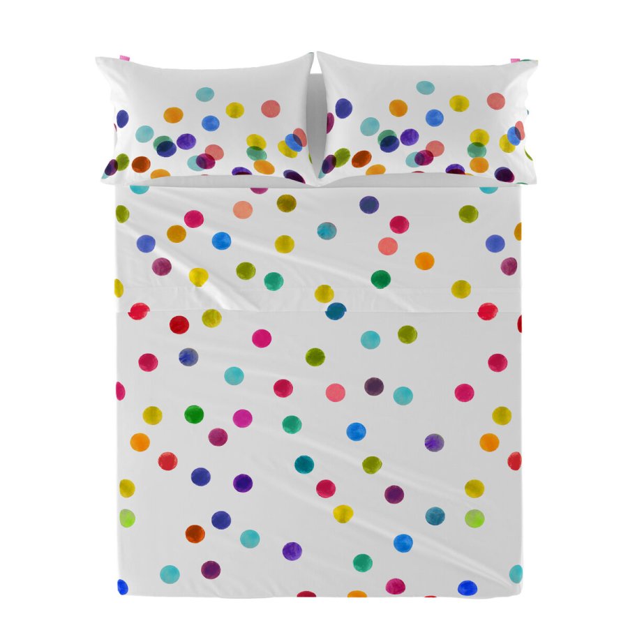 Toplagen HappyFriday Confetti Multifarvet 160 x 270 cm (Konfetti) #1