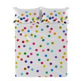 Toplagen HappyFriday Confetti Multifarvet 210 x 270 cm (Konfetti) #1