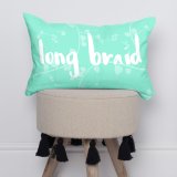 Pudebetrk HappyFriday Mr Fox Long Braid Multifarvet 50 x 30 cm #5
